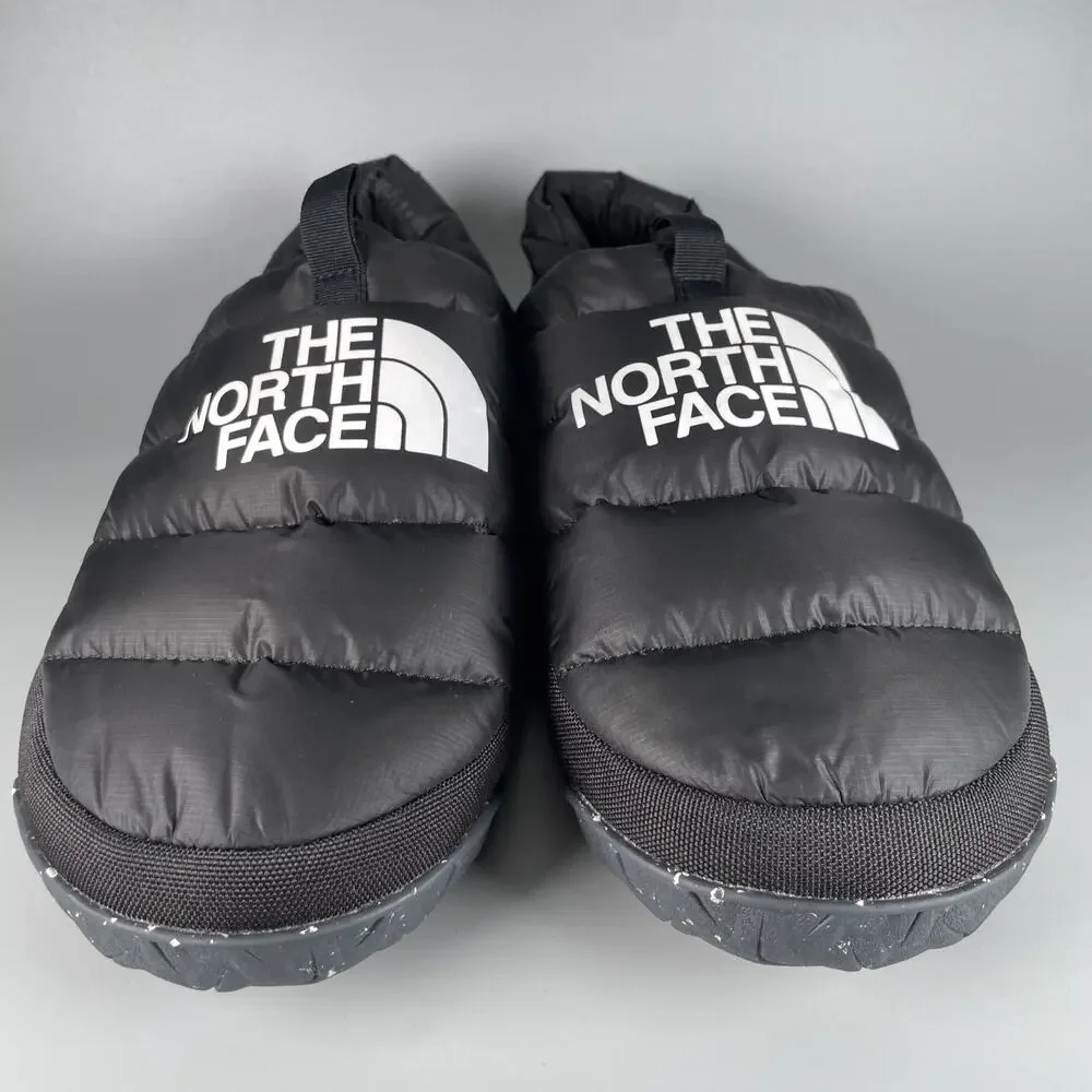The North Face Nuptse Mule Men's 14 Black Mens Slip On Puffer Slippers Loafers